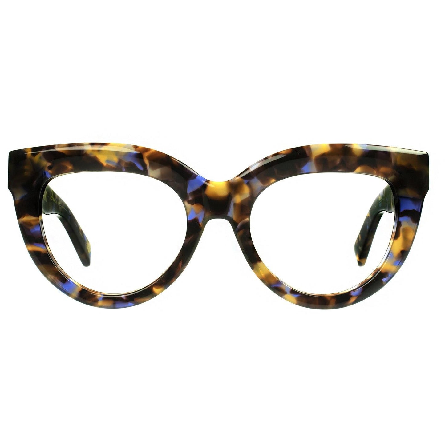 Indigo Tortoise Shell-look