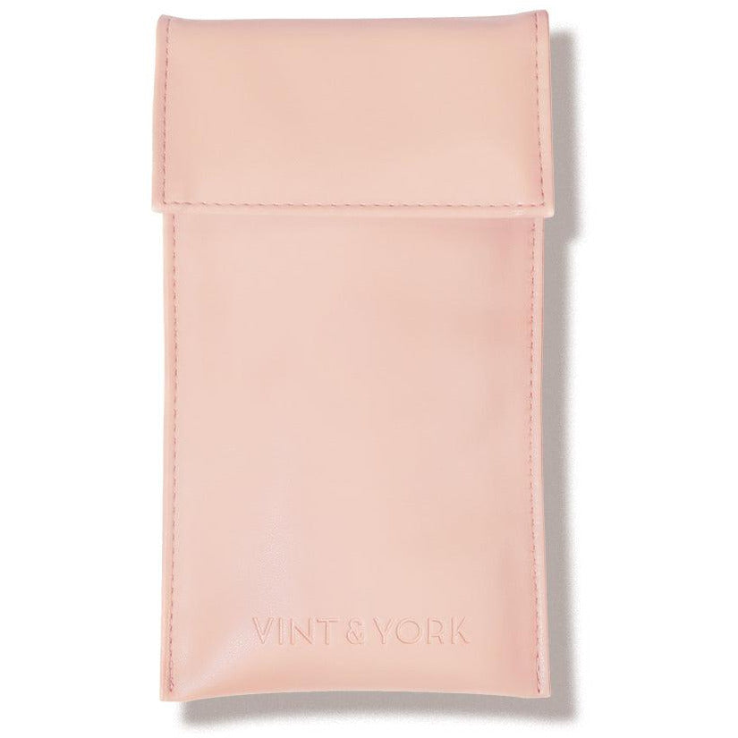 POUCH IN POWDER PINK from Vint & York